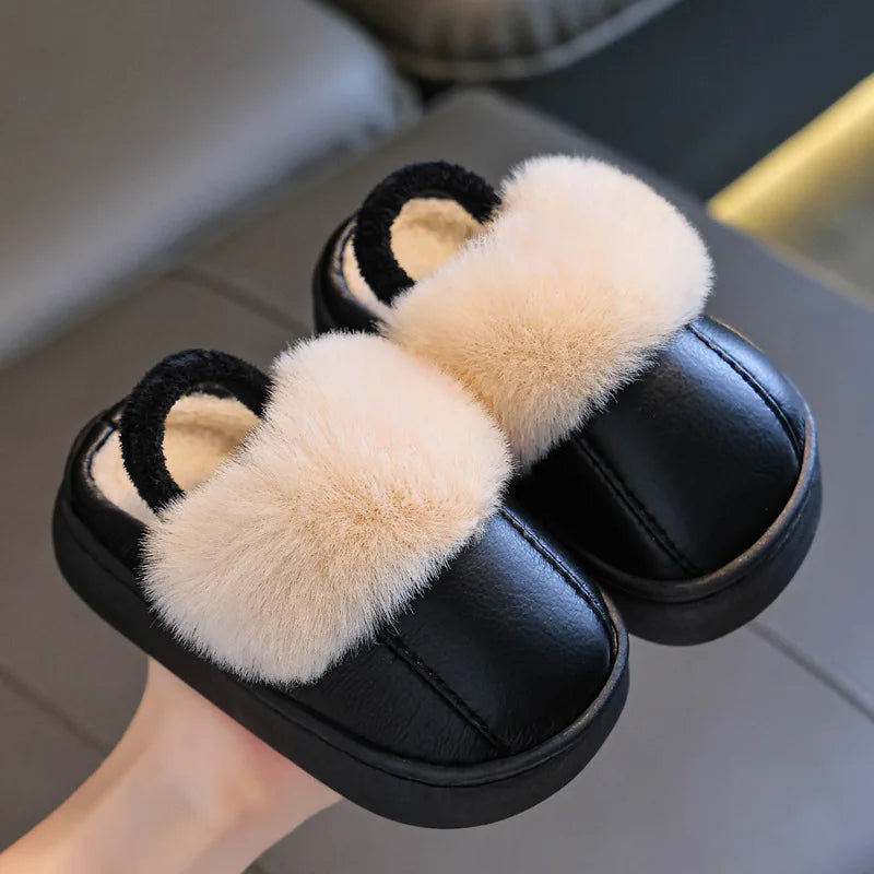 Little Steps Cozy Ankle Slippers