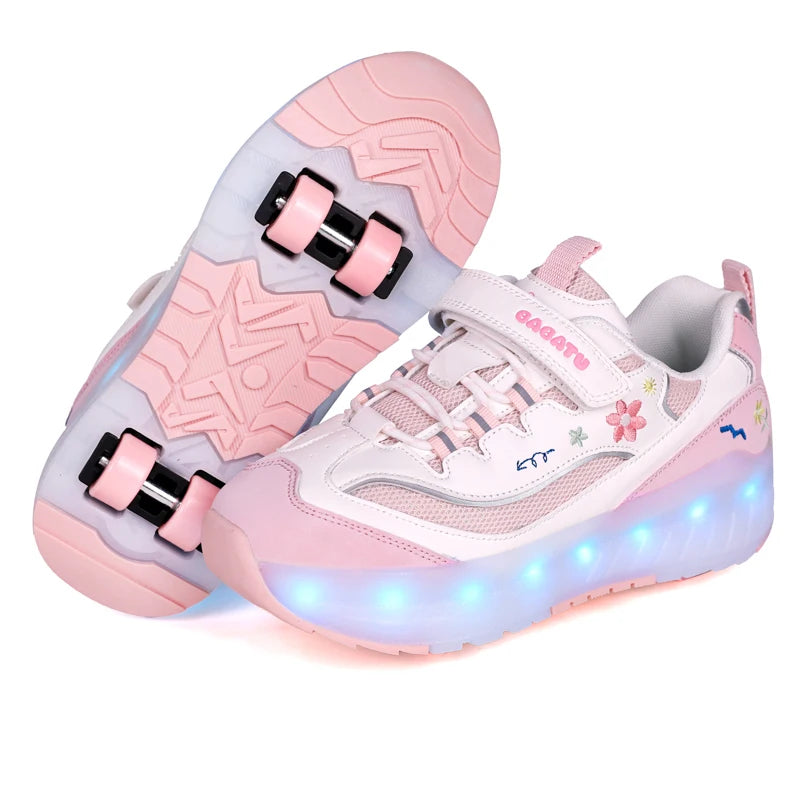 Little Flash LED Light-Up Sneakers