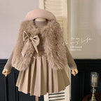 Little Luxe 3-Piece Winter Skirt Set