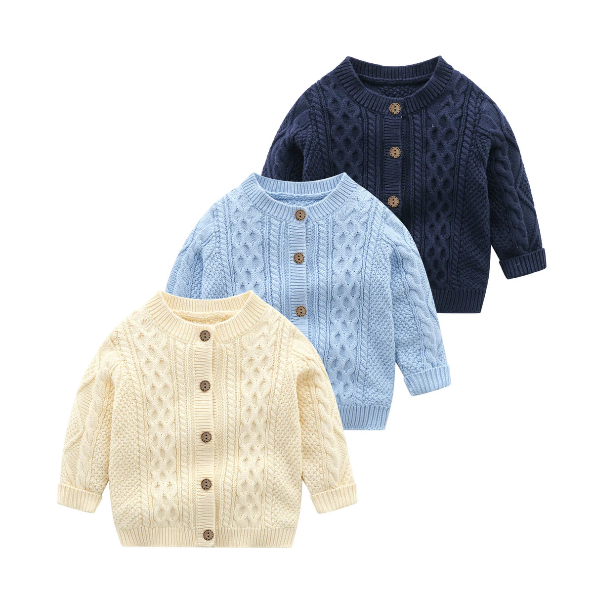 Cozy Chunky Knit Baby Sweater