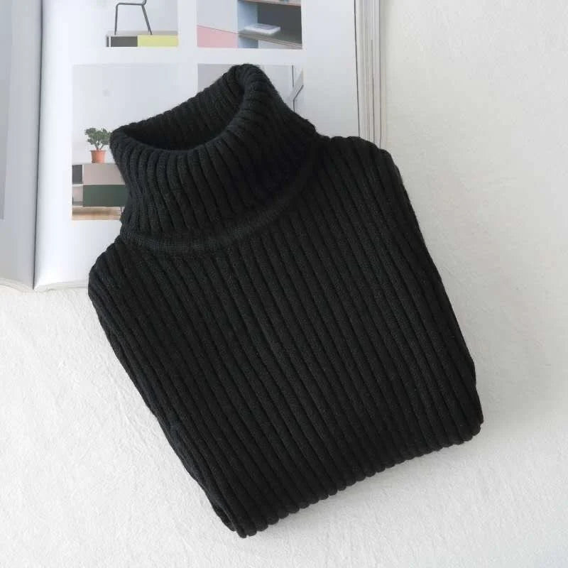 Cozy High-Neck Knit Vest