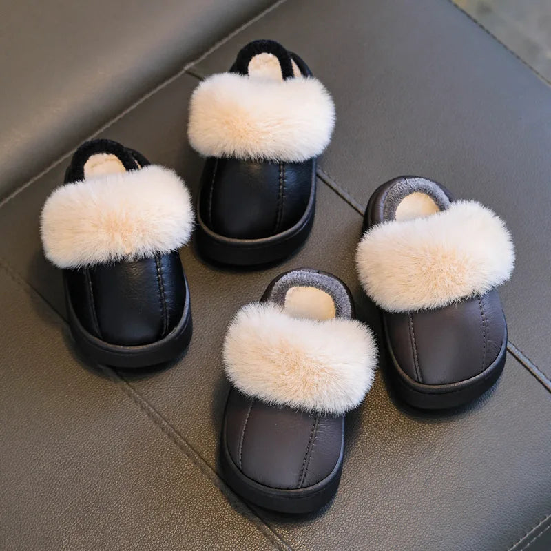 Little Steps Cozy Ankle Slippers