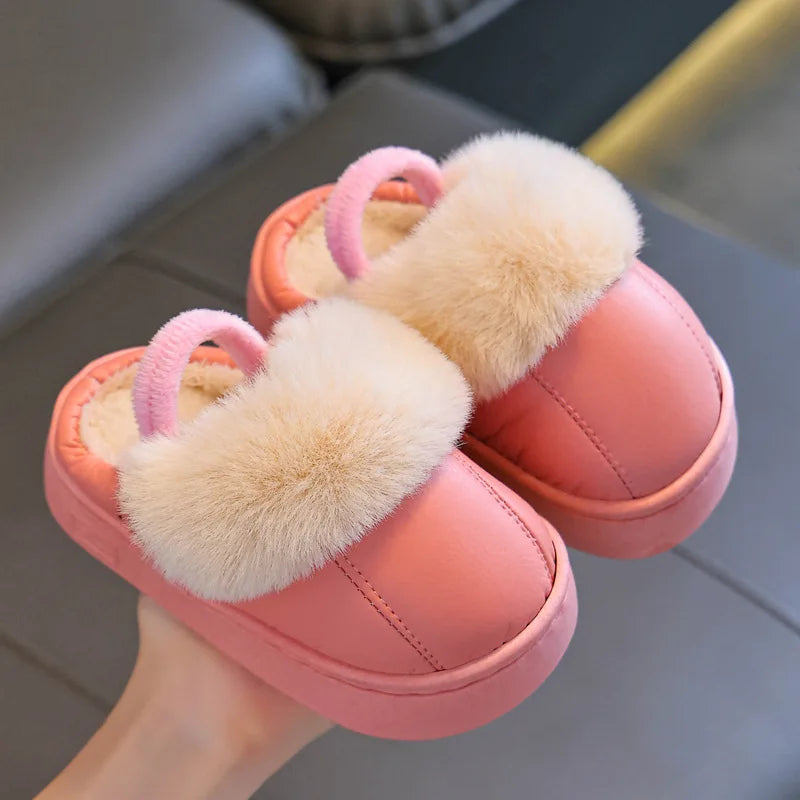 Little Steps Cozy Ankle Slippers
