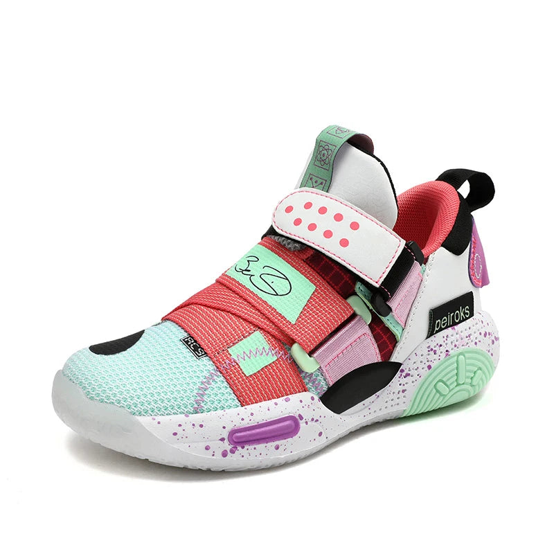 Little Sprint Mesh Basketball Sneakers