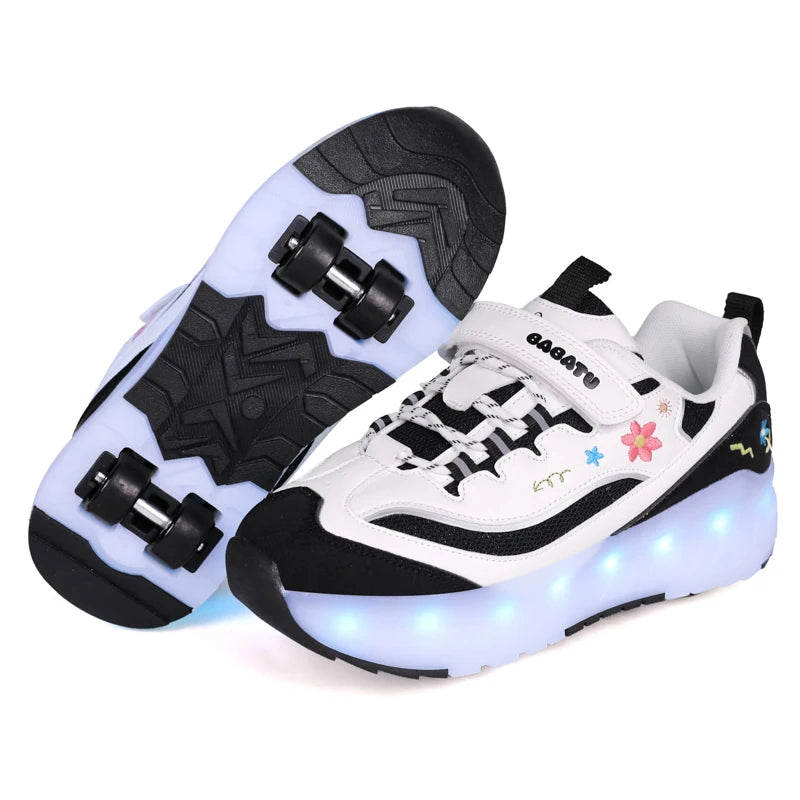 Little Flash LED Light-Up Sneakers