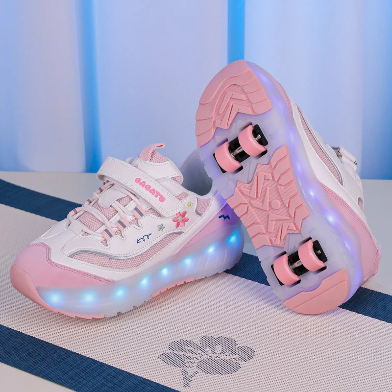Little Flash LED Light-Up Sneakers