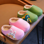 Little Dino Cozy Plush Slippers
