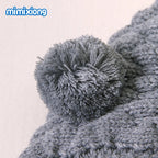 Ultra-Soft Knitted Baby Romper with Hoodie