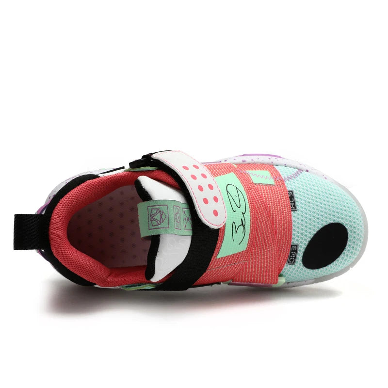Little Sprint Mesh Basketball Sneakers