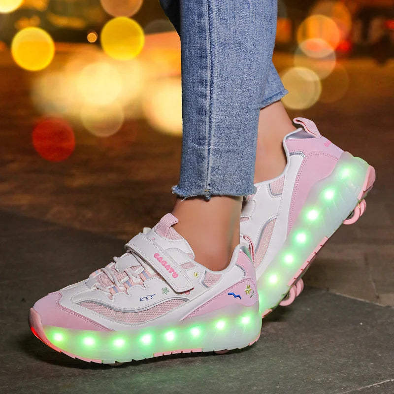 Little Flash LED Light-Up Sneakers