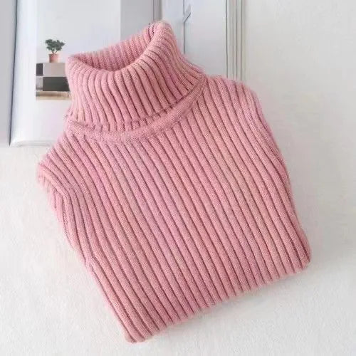 Cozy High-Neck Knit Vest
