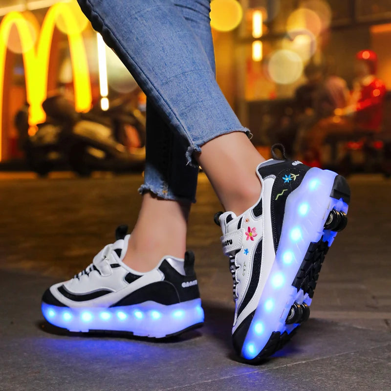 Little Flash LED Light-Up Sneakers