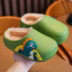 Little Dino Cozy Plush Slippers