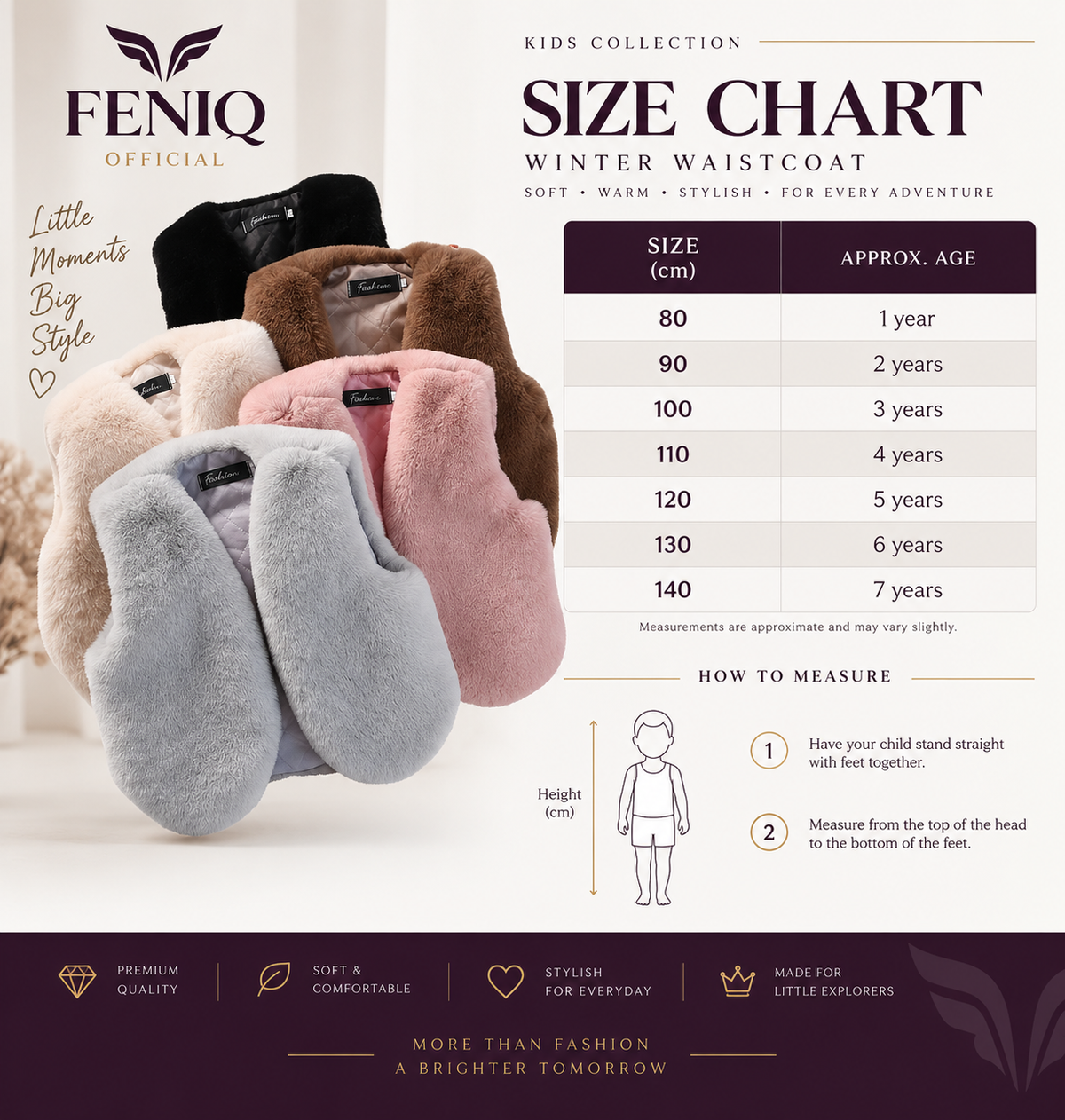 Little Explorer Winter Waistcoat