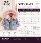 Little Alpine Fur-Trim Denim Jacket