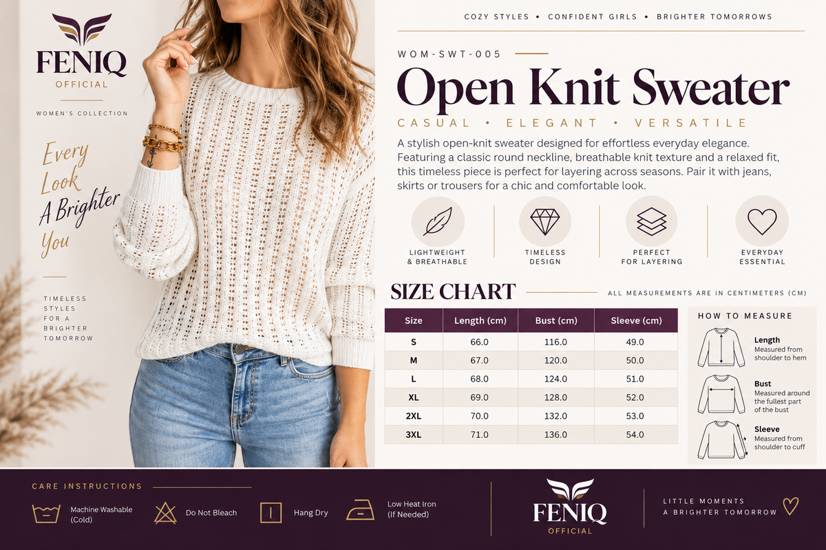 Élan Modern Knit Sweater