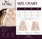 Élan Plush-Trim Cinched Winter Jacket