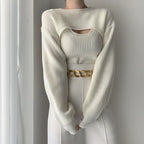 Élan Layered Knit Sweater Set
