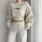 Élan Layered Knit Sweater Set