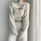 Élan Layered Knit Sweater Set
