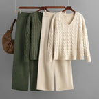 Élan Flow Wide-Leg Trousers Set