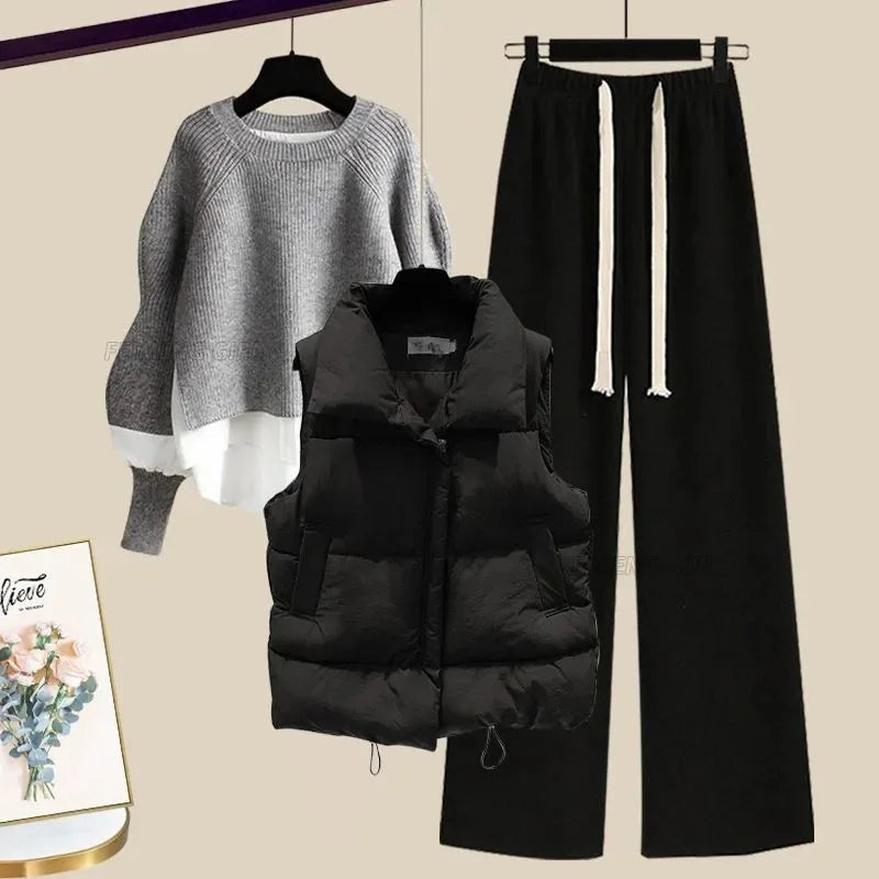 Élan Luxe Thick Knit Set