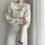 Élan Layered Knit Sweater Set