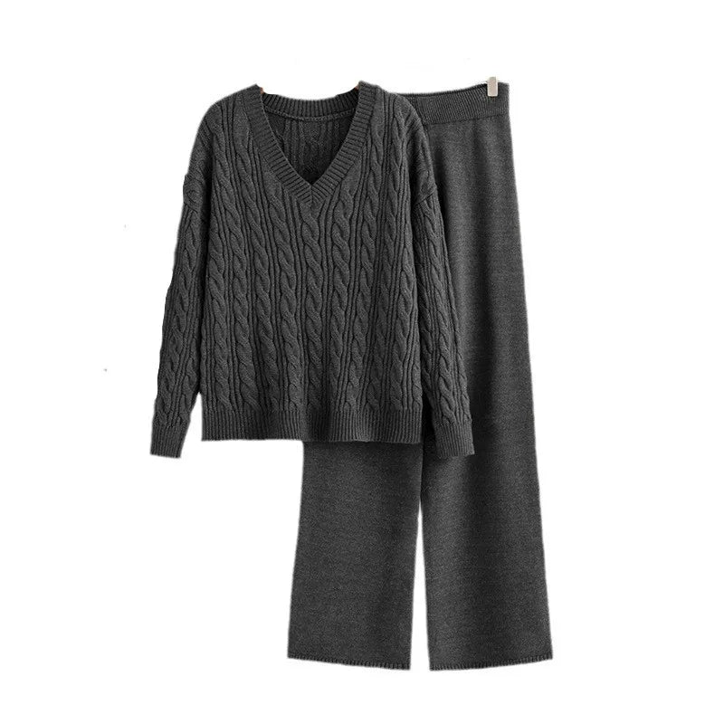Élan Flow Wide-Leg Trousers Set