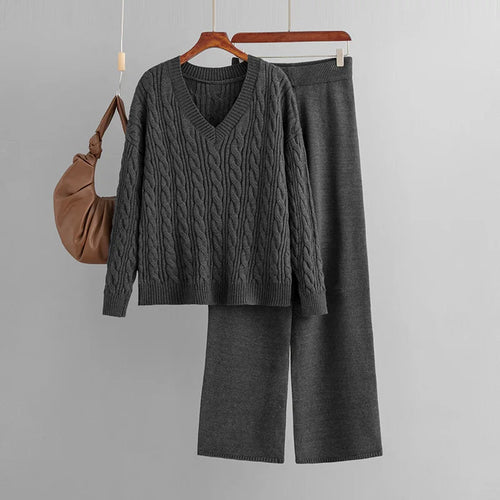 Élan Flow Wide-Leg Trousers Set