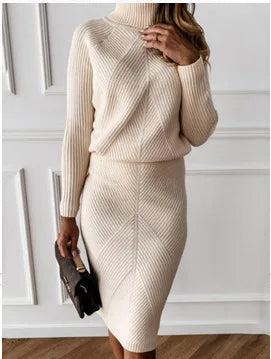 Élan Grace Knit Skirt Set