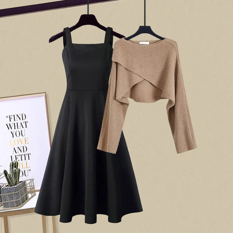 Élan Grace Sweater Dress Set
