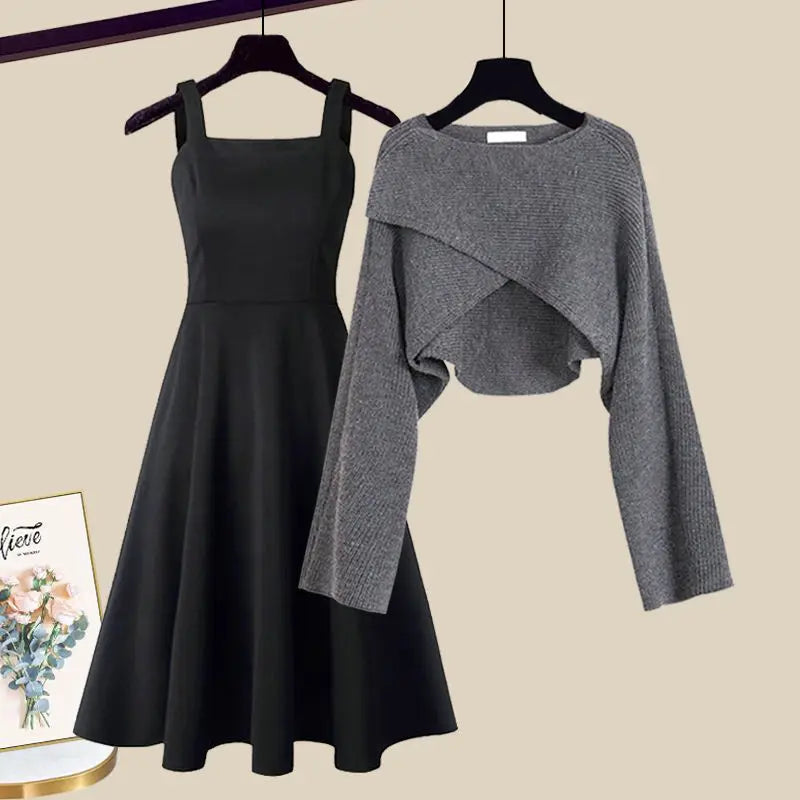 Élan Grace Sweater Dress Set