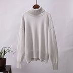 Élan Luxe Turtleneck Knit Sweater