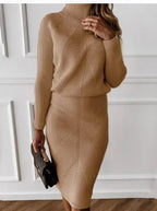 Élan Grace Knit Skirt Set