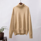 Élan Luxe Turtleneck Knit Sweater