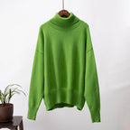 Élan Luxe Turtleneck Knit Sweater