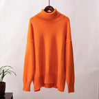 Élan Luxe Turtleneck Knit Sweater