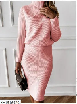 Élan Grace Knit Skirt Set