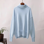 Élan Luxe Turtleneck Knit Sweater