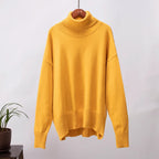 Élan Luxe Turtleneck Knit Sweater